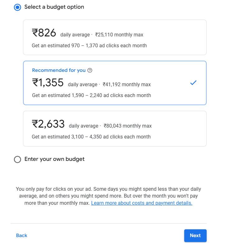 Budget Setup, Wonkrew